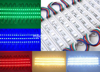 China 5050 RGB LED Module 12V Waterproof RGB Colorchanging Led Modules Lighting For Advertisment Signage supplier