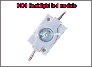 China 1.5w DC12v Injection Module With 160degree lens 3030 smd backlight led module light supplier