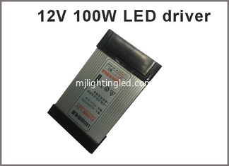 China Switching led power supply 12V 100W rainproof drivers for outdoor led signboard supplier