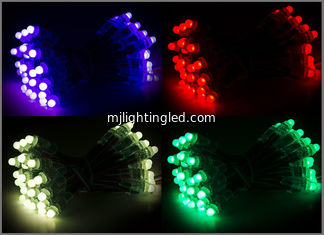 China 12MM 5V Digital RGB LED Pixel String Light 12mm Individually Addressable For Entertainment Decoration supplier