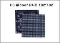 P3 SMD Indoor rgb led module 192*192mm 64*64 pixels 1/16 Scan 3mm Full color LED display screen video led panel board