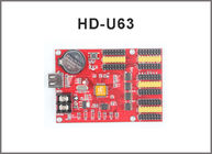 HD-U40 HD-U63 LED display module USB control card, Single/Dual Color LED Big screen control card