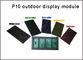 320*160mm 32*16pixels Semioutdoor Blue LED P10  module,Single color LED display Scrolling message supplier