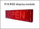 5V P10 advertisement signage led display screen semioutdoor 320*160 supplier