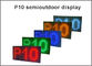 5V P10 advertisement signage led display screen semioutdoor 320*160 supplier