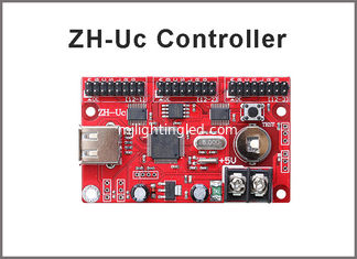 China ZH-Uc LED Control Card P10 LED Screen module led Controller USB port 512*48,768*32 pixels 3*hub12 port control system supplier