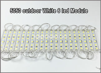 China 6*5050 12V LED Module 6LEDs modules led letter backlight outdoor usage ip67 supplier