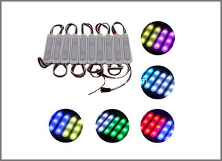 China 3 LED Chips 5050 RGB SMD Injection LED Module WS2811 LED Pixel Module For Architectural Outdoor Lights supplier