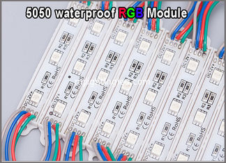 China 5050 3 Leds Module RGB Module Lights 20pcs/String 12Vcolorchanging Light For Led Backlight supplier